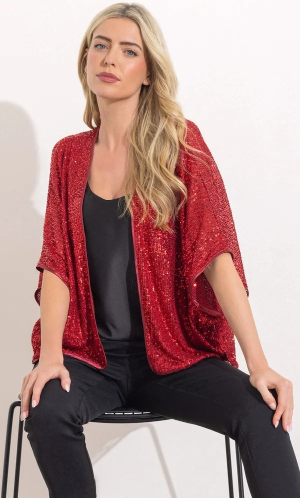 Sequin Mesh Cover Up