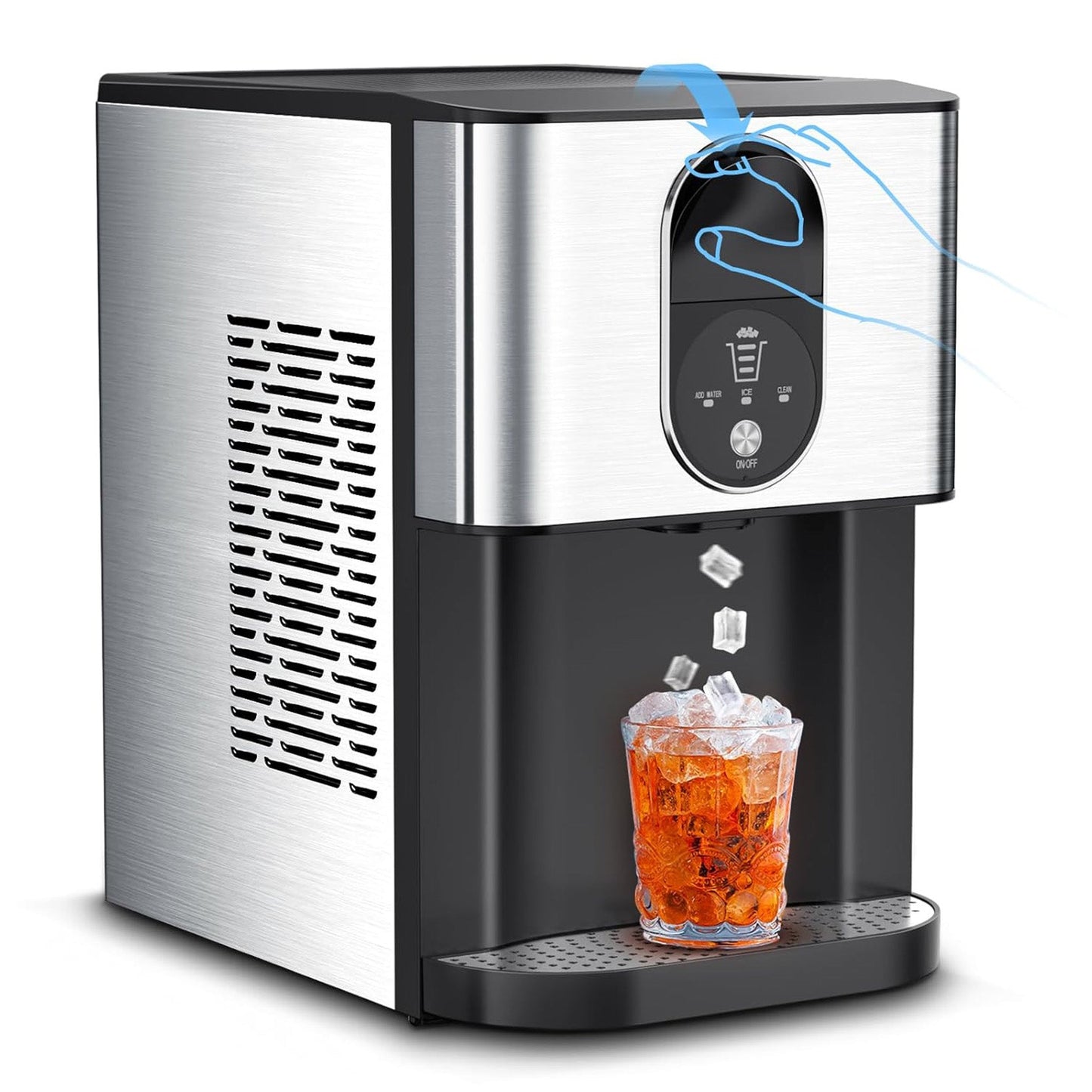 44-lb Ice Per day Nugget Ice Maker Dispenser