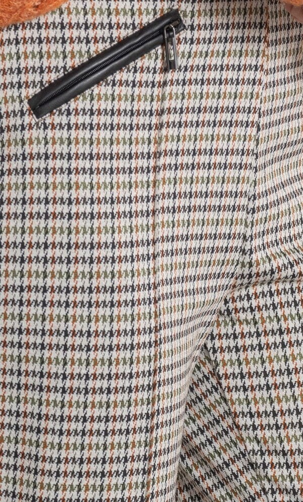 Slim Leg Speckled Trousers