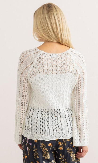 Open Stitch Knitted Jumper