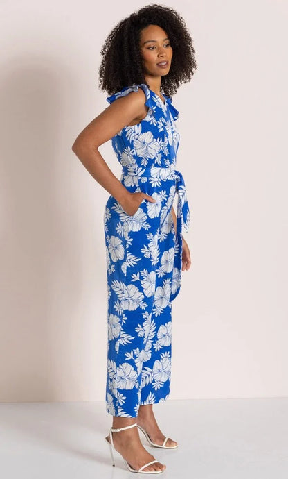Floral Printed Jumpsuit