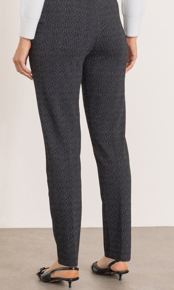 Slim Leg Speckled Trousers