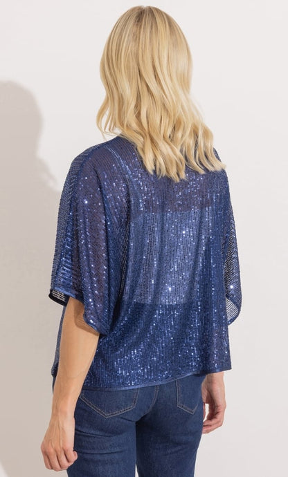 Sequin Mesh Cover Up