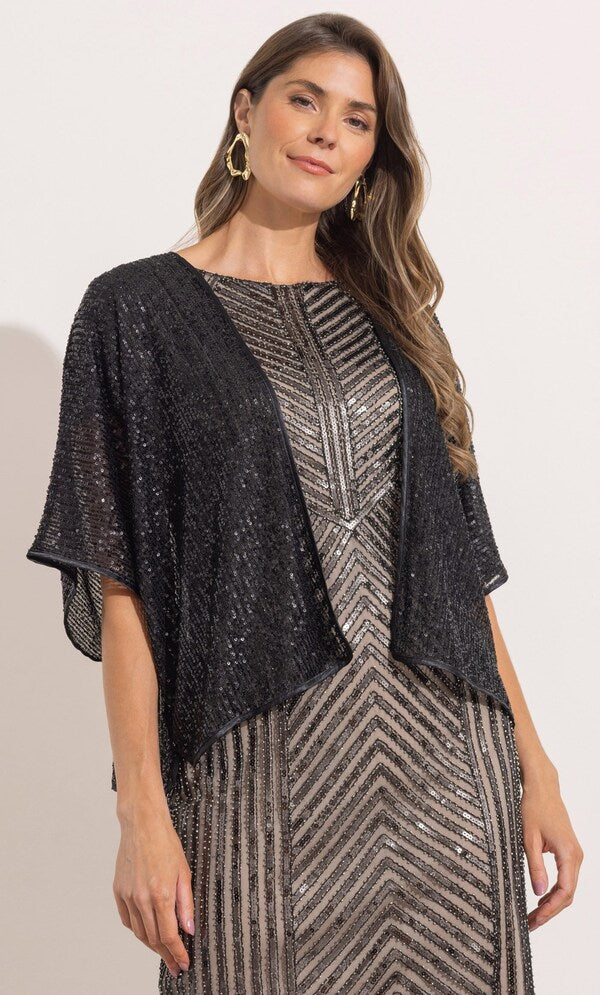 Sequin Mesh Cover Up