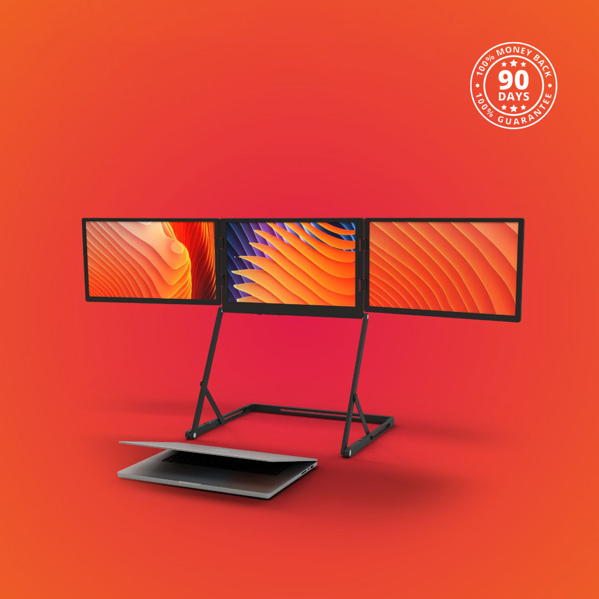 Tri Screen Pro Monitor Extender 15.6"