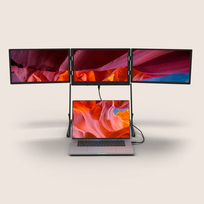 Tri Screen Pro Monitor Extender 15.6"