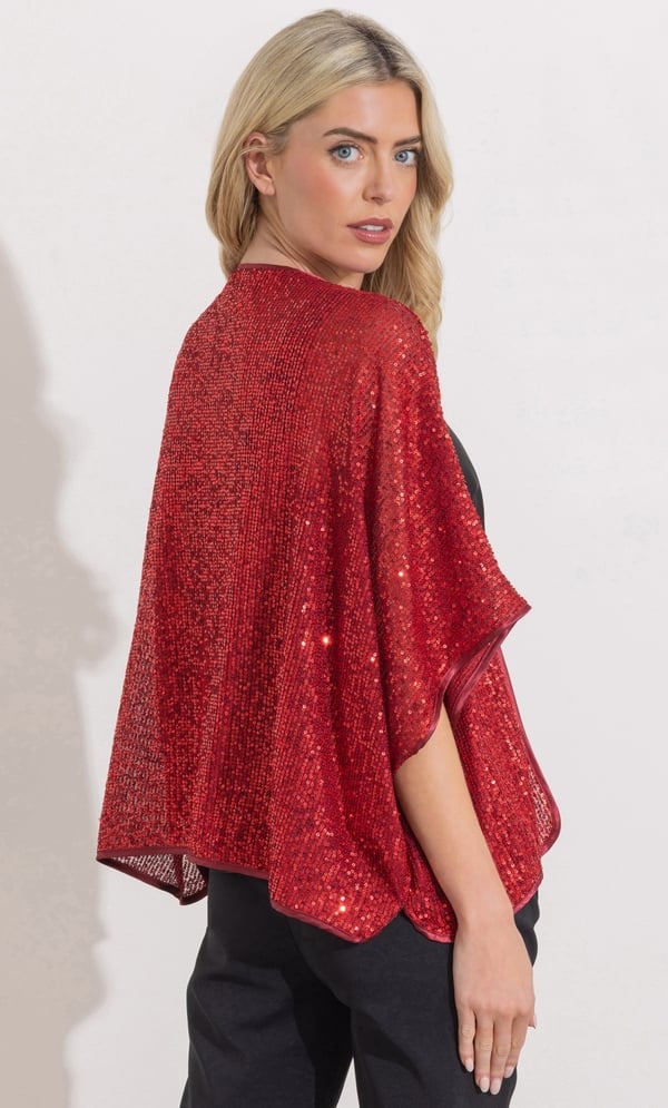 Sequin Mesh Cover Up