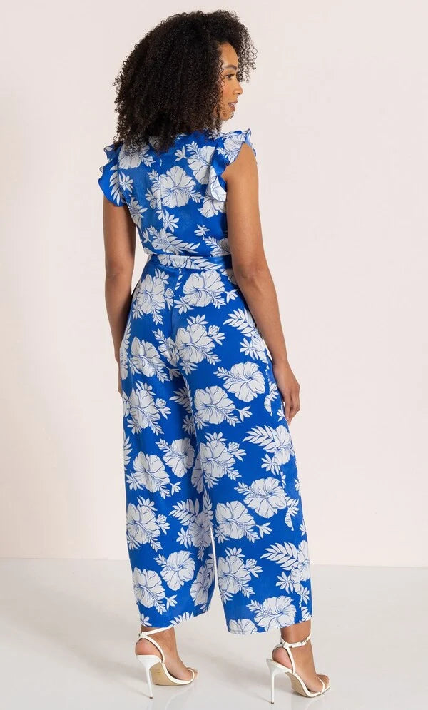 Floral Printed Jumpsuit