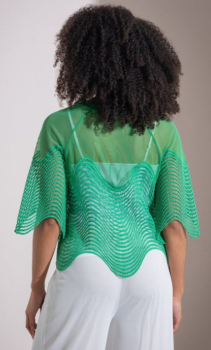 Crochet Wave Cover Up