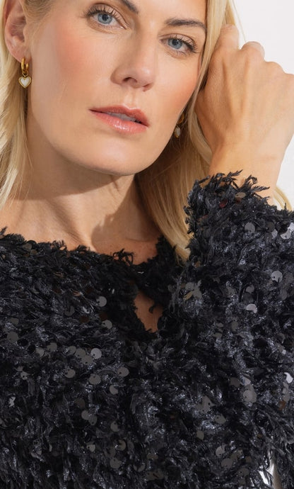 Sequinned Eyelash Cover Up